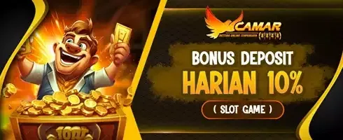 Bonus Reload Harian 10% promotion